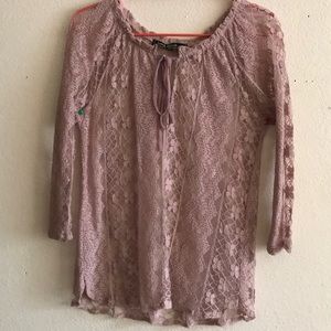 Lace long sleeve